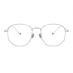 Rectangle Silver Eyeglasses