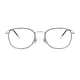 Rectangle Black/Silver Eyeglasses