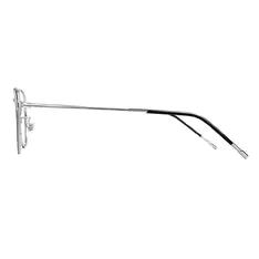 Rectangle Black/Silver Eyeglasses