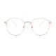 Oval Rose Gold Eyeglasses