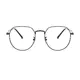 Oval Black Eyeglasses