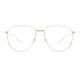 Aviator Gold Eyeglasses