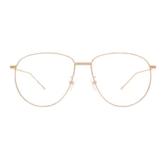 Aviator Rose Gold Eyeglasses