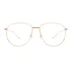 Aviator Rose Gold Eyeglasses