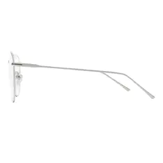 Aviator Silver Eyeglasses