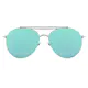 Aviator Silver Sunglasses