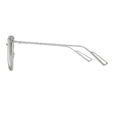 Cat-eye Silver Sunglasses