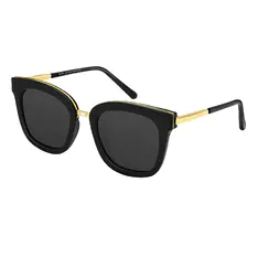 Square Black Sunglasses
