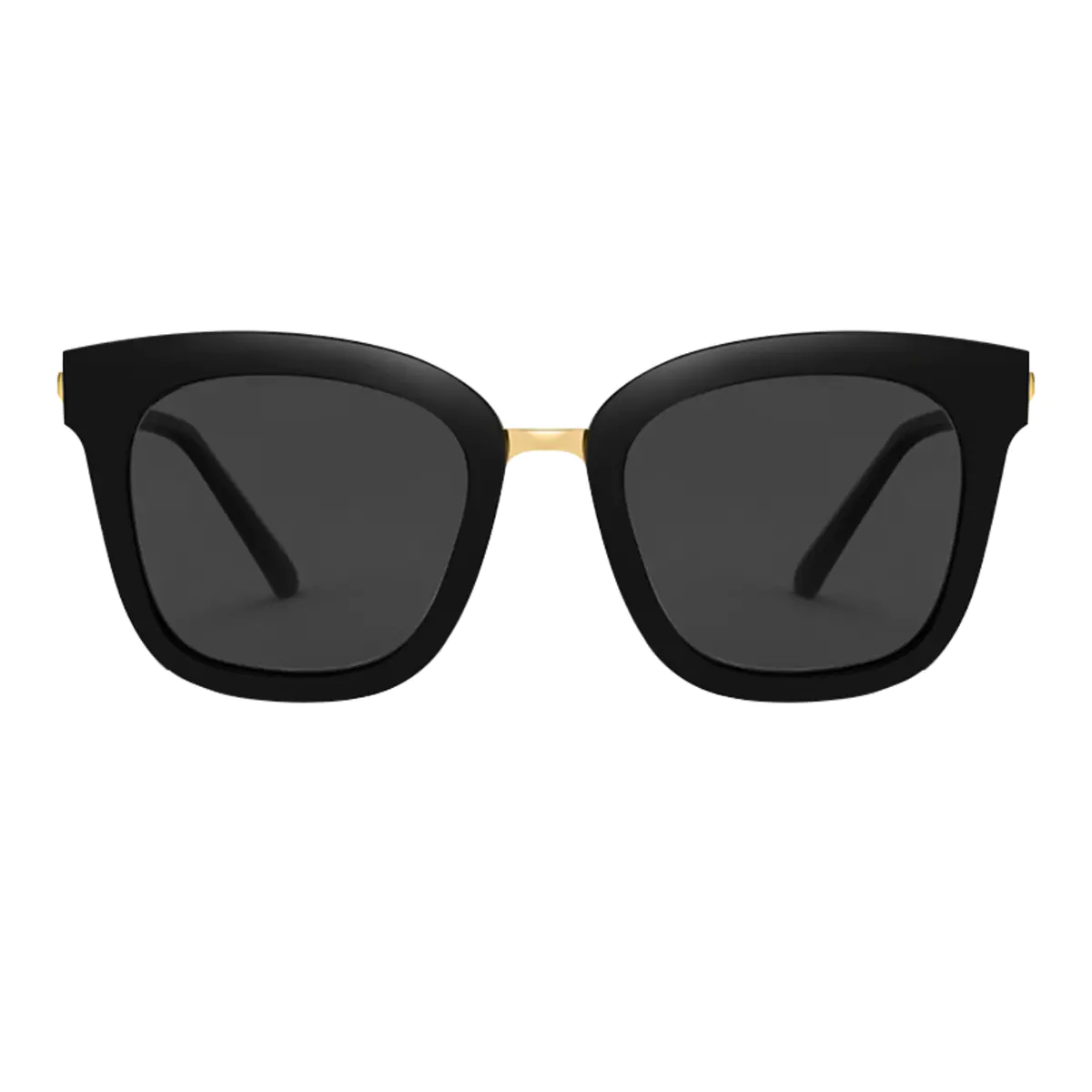 Square Black Sunglasses