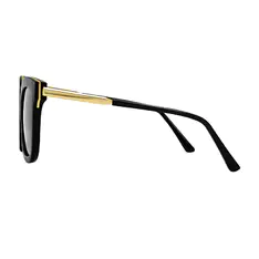 Square Black Sunglasses