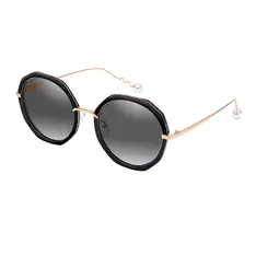 Geometric Black Sunglasses