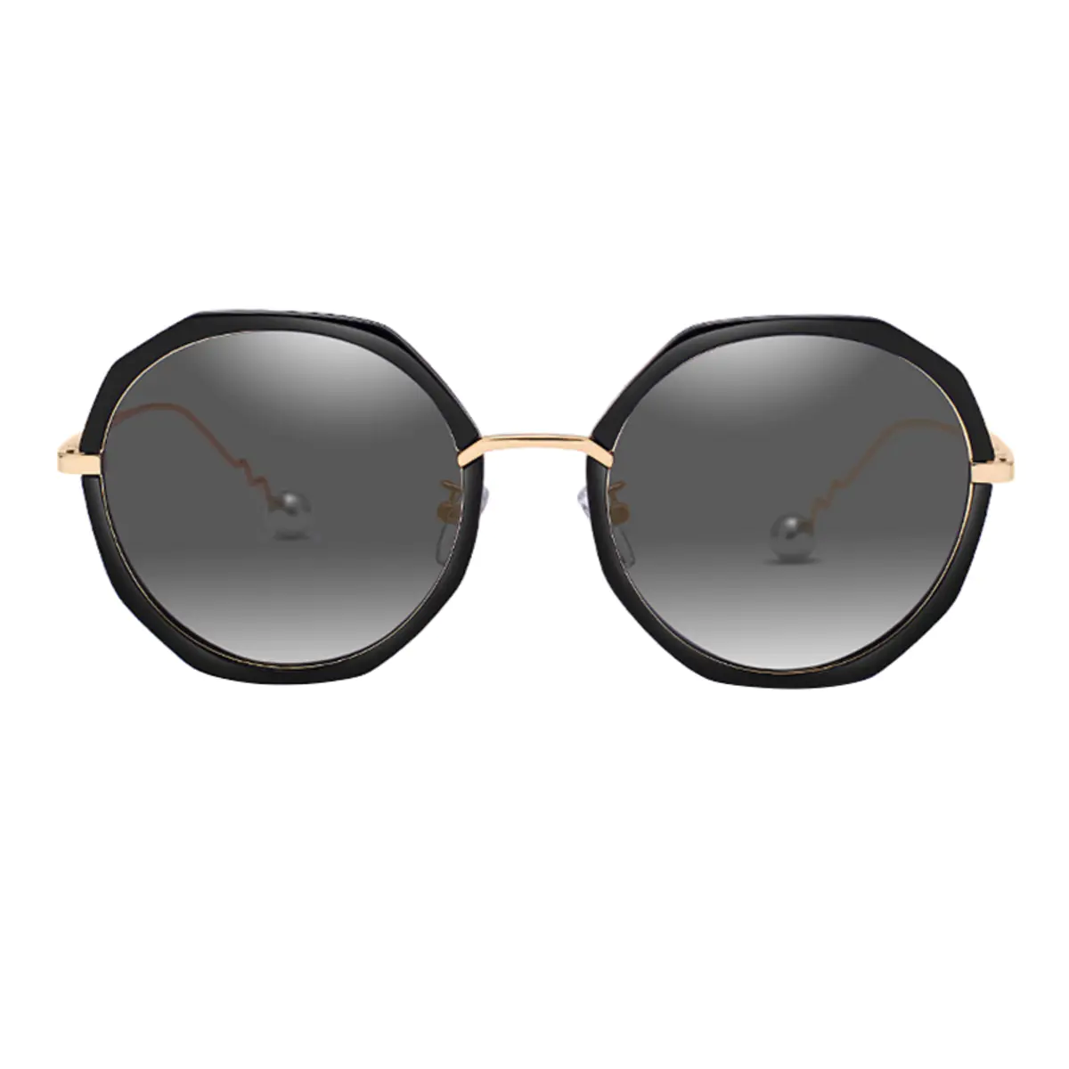 Geometric Black Sunglasses