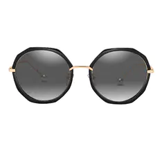 Geometric Black Sunglasses