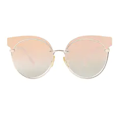 Cat-eye Rose Gold Sunglasses