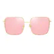 Geometric Gold Sunglasses