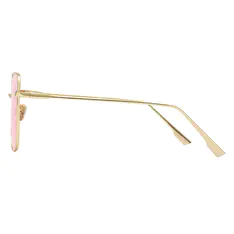 Geometric Gold Sunglasses