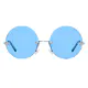 Round Silver Sunglasses