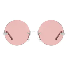 Round Silver Sunglasses