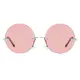 Round Silver Sunglasses