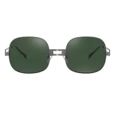 Geometric Silver Sunglasses