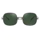 Geometric Silver Sunglasses