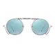 Round Silver Sunglasses