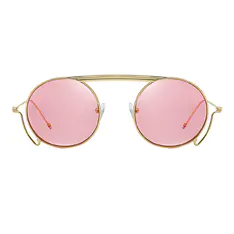 Round Gold Sunglasses