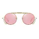 Round Gold Sunglasses
