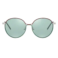 Round Green Sunglasses
