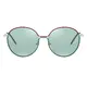 Round Green Sunglasses
