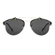 Aviator Black/Gold Sunglasses