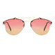 Aviator Red/Gold Sunglasses