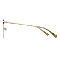 Round Gold Sunglasses