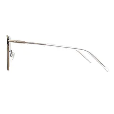 Cat-eye Silver Sunglasses