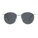 Round Silver Sunglasses