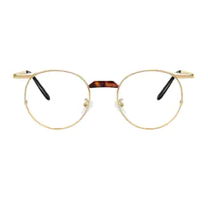 Round Gold Sunglasses