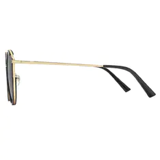 Round Gold Sunglasses