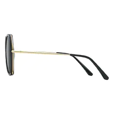 Geometric Black Sunglasses