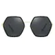 Geometric Black Sunglasses