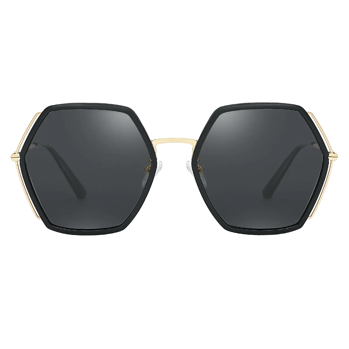Geometric Black Sunglasses