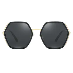 Geometric Black Sunglasses