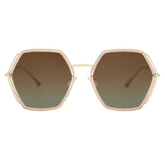 Geometric Gold Sunglasses