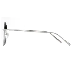 Geometric Silver Sunglasses