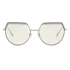 Geometric Silver Sunglasses