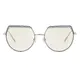 Geometric Silver Sunglasses