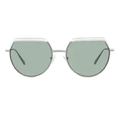 Geometric Silver Sunglasses