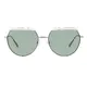 Geometric Silver Sunglasses