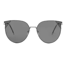 Cat-eye Silver Sunglasses