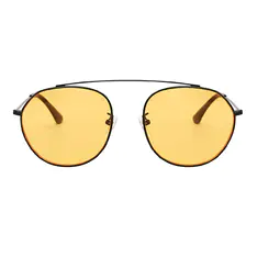Aviator Yellow Sunglasses