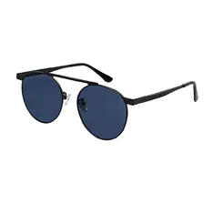 Round Black Sunglasses
